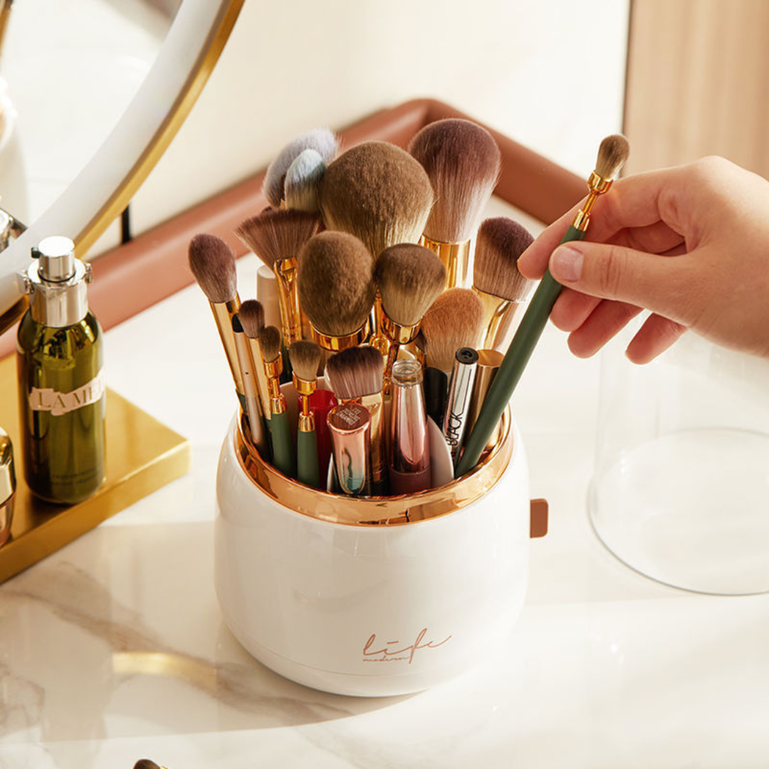 Modern Chic Makeup Brush Holder