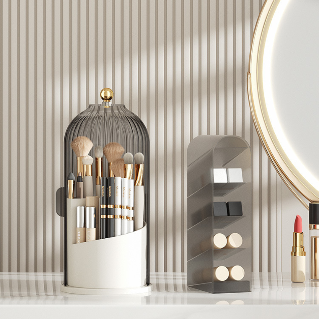 Elegant Dome Makeup Brush Holder